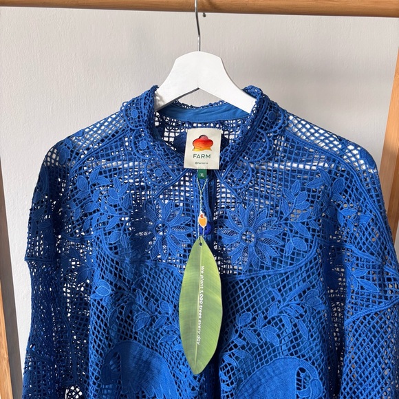 Farm Rio Lattice Blouse Set - Picture 3 of 10